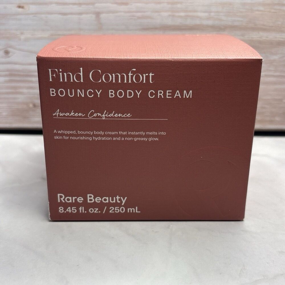 Rare Beauty Find Comfort Bouncy Body Cream Awaken Confidence 8.45oz full size